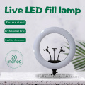 Luz led anelar selfie 20 polegadas